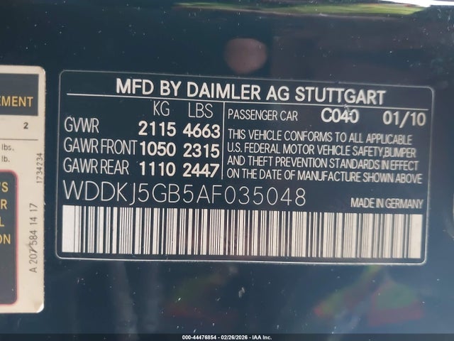 MERCEDES-BENZ E-CLASS - 9