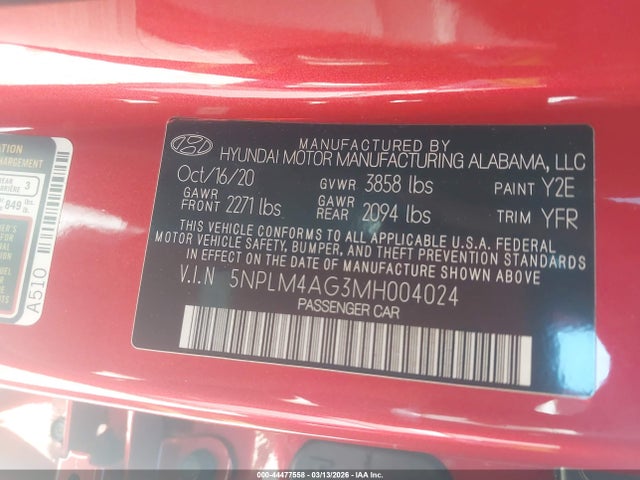 HYUNDAI ELANTRA SEL - 9