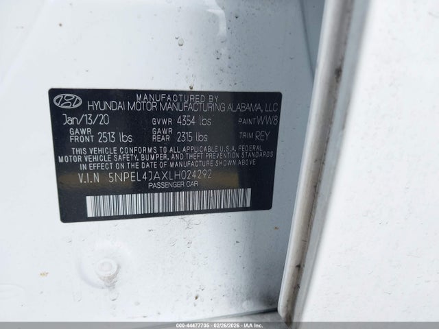 HYUNDAI SONATA SEL - 9