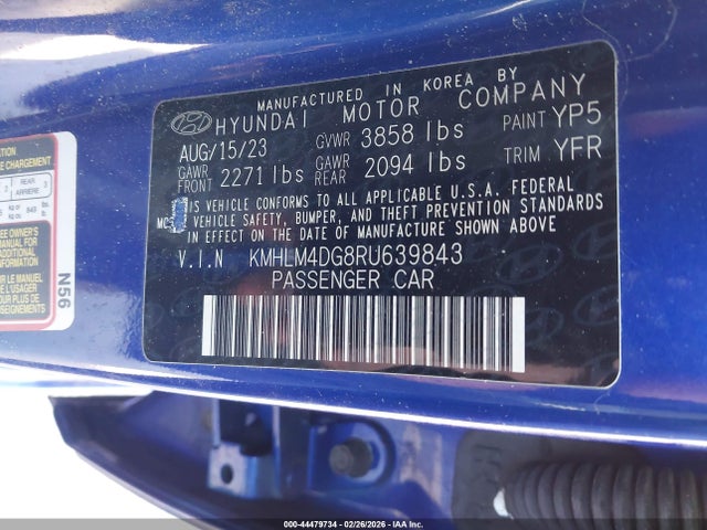 HYUNDAI ELANTRA SEL - 9