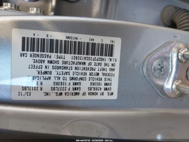 HONDA ACCORD 2.4 LX - 9