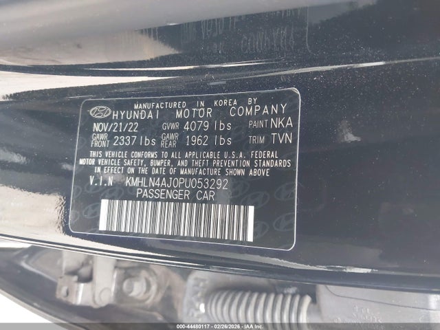 HYUNDAI ELANTRA HYBRID LIMITED - 9