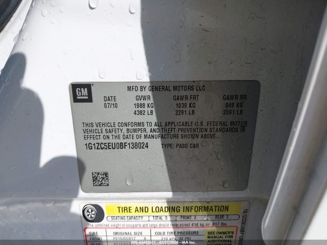 CHEVROLET MALIBU 1LT - 9