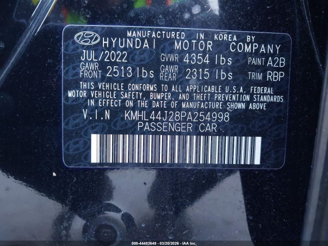 HYUNDAI SONATA SEL PLUS - 9