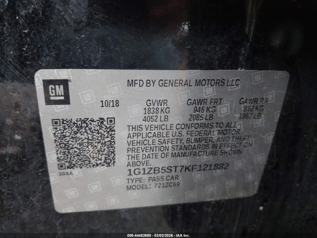 CHEVROLET MALIBU 1LS - 9