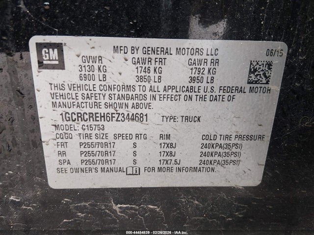 CHEVROLET SILVERADO 1500 1LT - 9