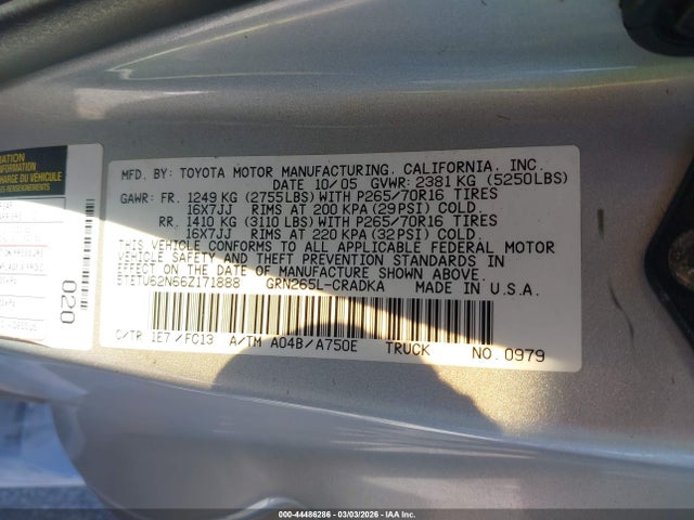 TOYOTA TACOMA - 9