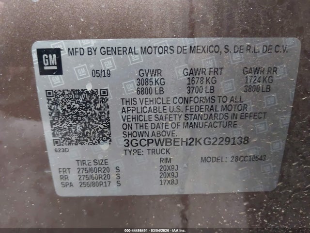 CHEVROLET SILVERADO 1500 - 9