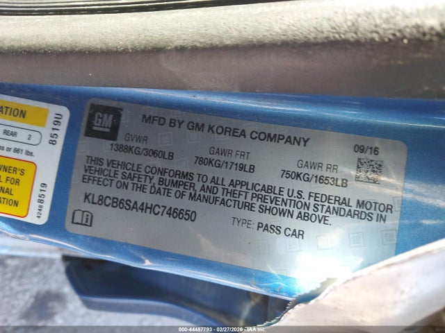 CHEVROLET SPARK LS CVT - 9