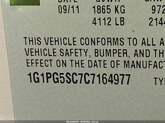 CHEVROLET CRUZE 2LT - 9