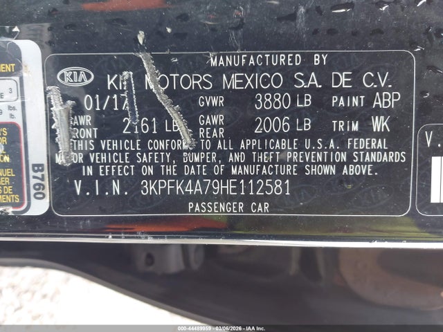 2017 KIA FORTE LX — фото 9