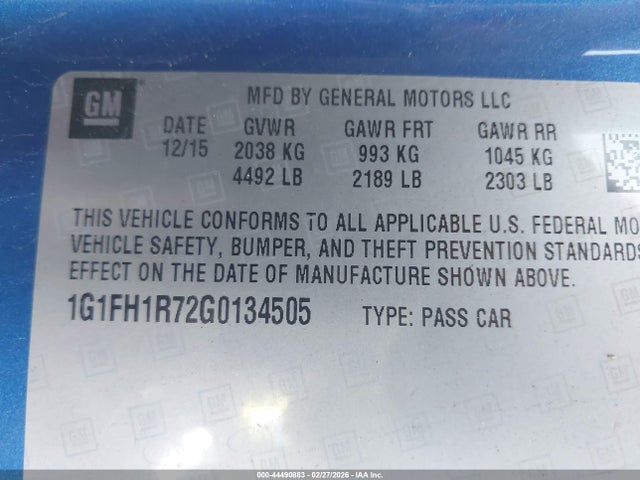 CHEVROLET CAMARO - 9