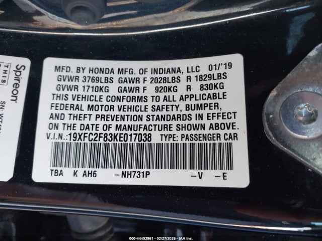 HONDA CIVIC SPORT - 9