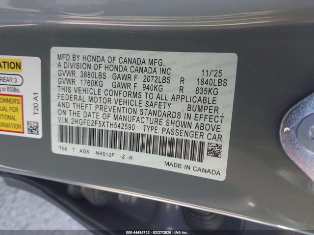 HONDA CIVIC SPORT - 9