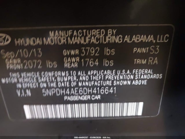 HYUNDAI ELANTRA GLS - 9