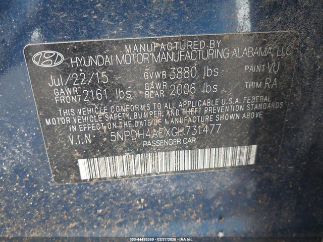 HYUNDAI ELANTRA SE - 9