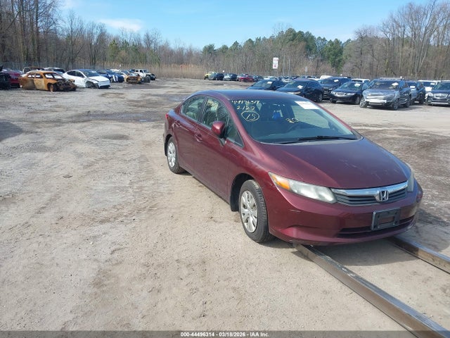 2012 HONDA CIVIC LX