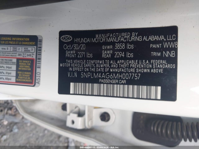 HYUNDAI ELANTRA SEL - 9