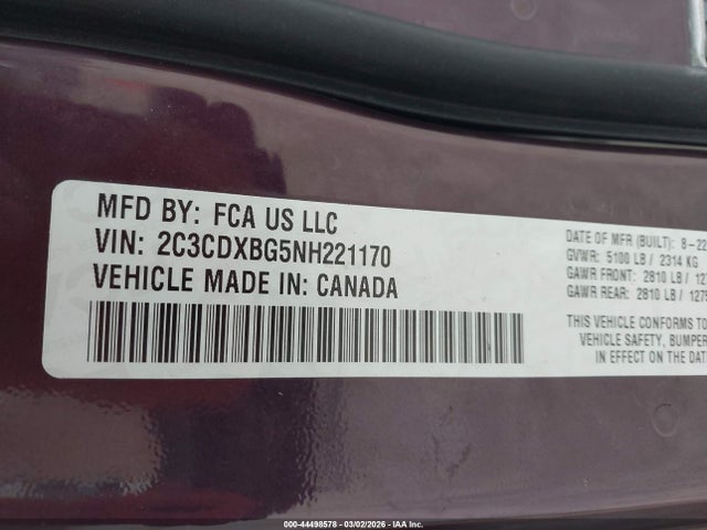 DODGE CHARGER SXT RWD - 9