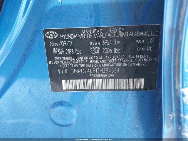 HYUNDAI ELANTRA SE - 9