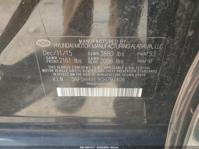 HYUNDAI ELANTRA VALUE EDITION - 9