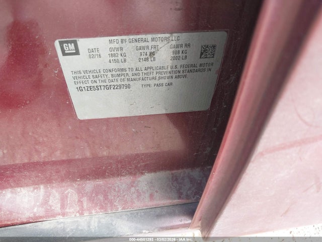 CHEVROLET MALIBU 1LT - 9