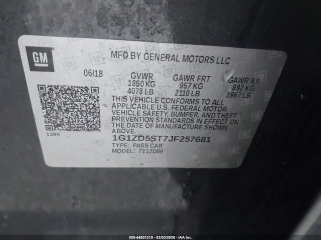 CHEVROLET MALIBU LT - 9