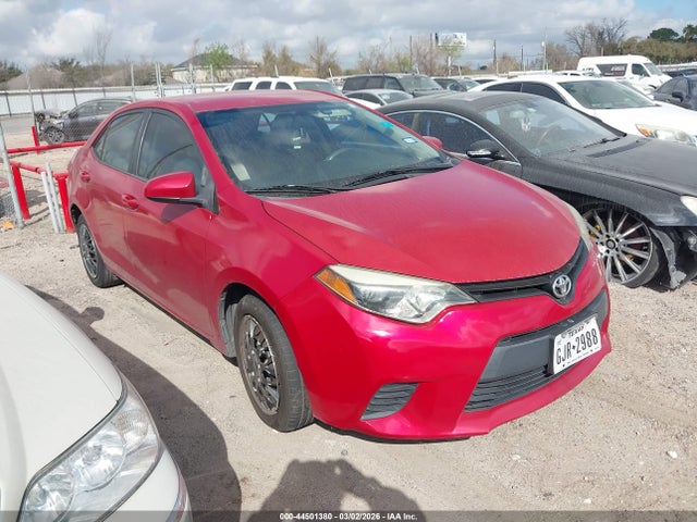 2014 TOYOTA COROLLA LE