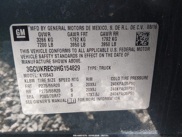 CHEVROLET SILVERADO 1500 2LT - 9