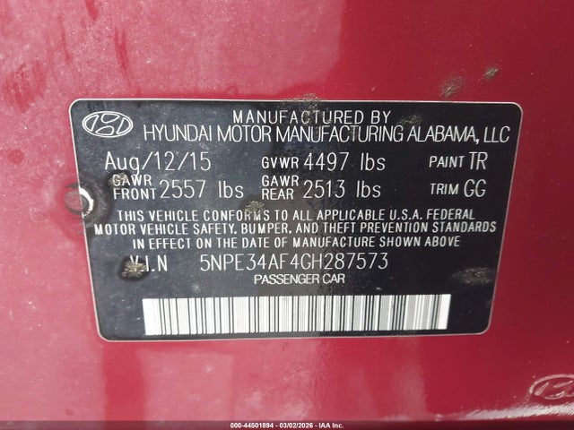 HYUNDAI SONATA SPORT - 9