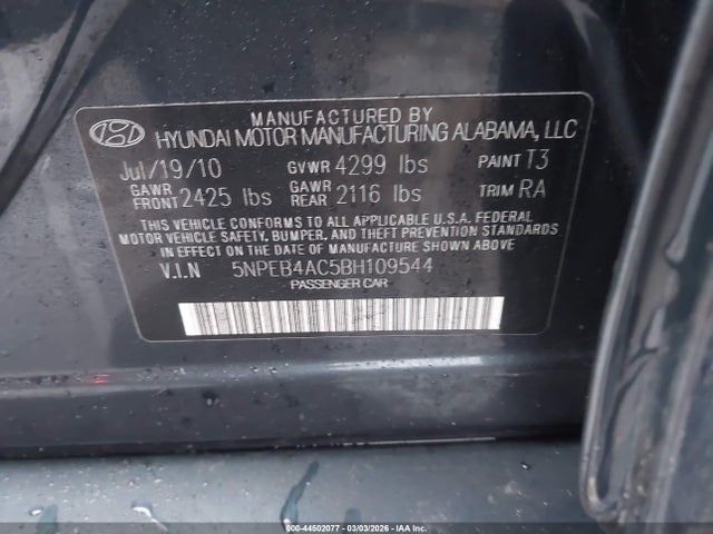 HYUNDAI SONATA GLS - 9