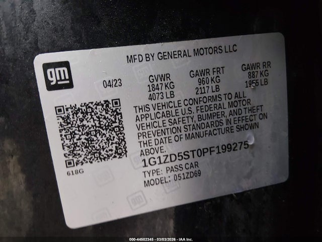 CHEVROLET MALIBU FWD 1LT - 9