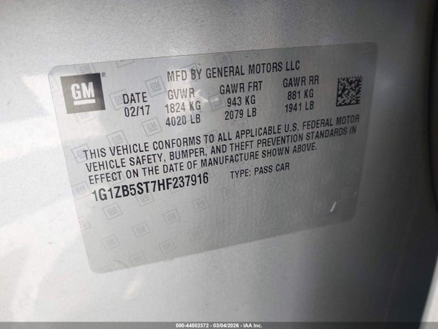 CHEVROLET MALIBU LS - 9