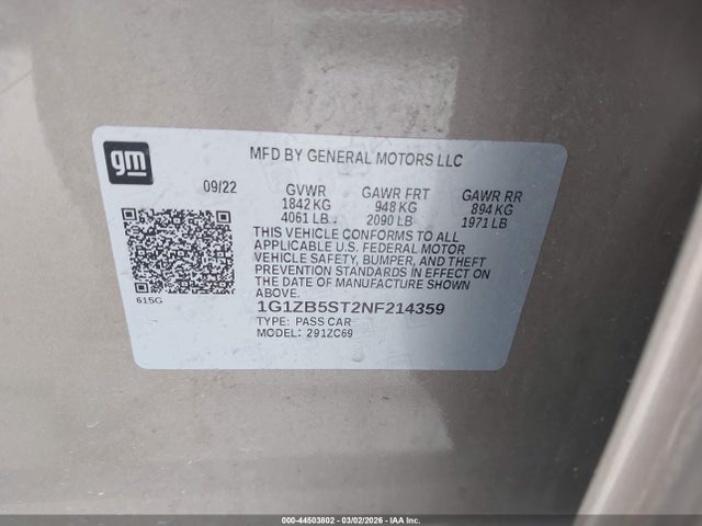 CHEVROLET MALIBU FWD LS - 9