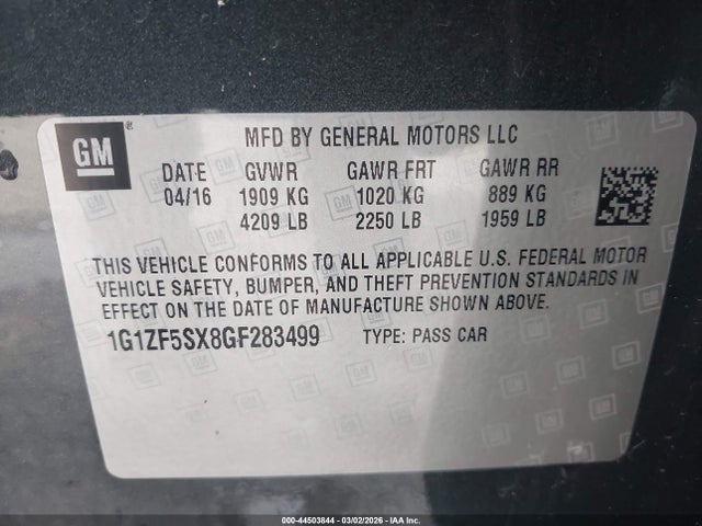 CHEVROLET MALIBU 2LT - 9