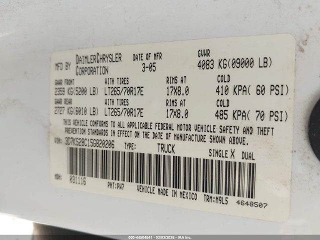 DODGE RAM 2500 SLT/LARAMIE - 9