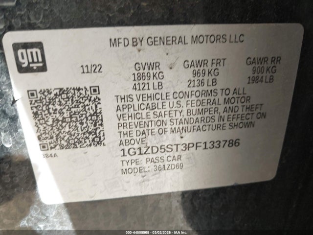 CHEVROLET MALIBU FWD 1LT - 9