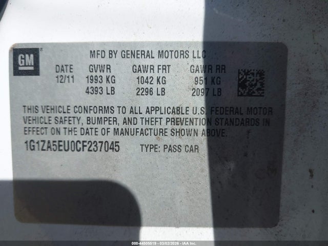 CHEVROLET MALIBU LS - 9