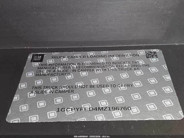 CHEVROLET SILVERADO 1500 - 9