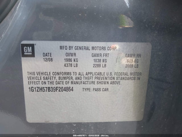 CHEVROLET MALIBU LT - 9