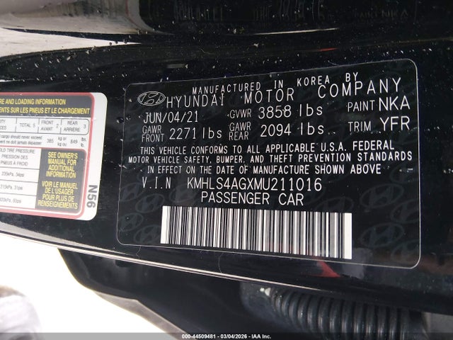 HYUNDAI ELANTRA SEL - 9