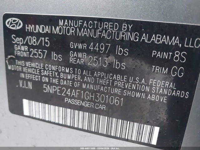 HYUNDAI SONATA SE - 9