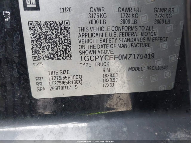 CHEVROLET SILVERADO 1500 - 9