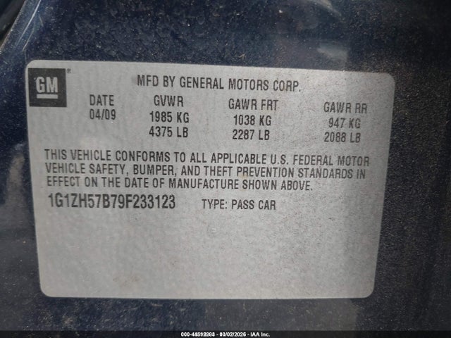 CHEVROLET MALIBU LT - 9