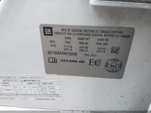 CHEVROLET IMPALA 1LT - 9