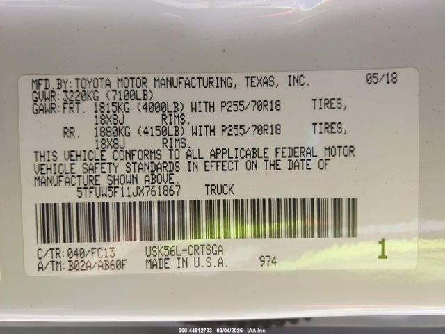 TOYOTA TUNDRA - 9