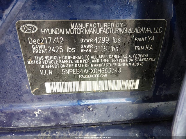 HYUNDAI SONATA GLS - 9