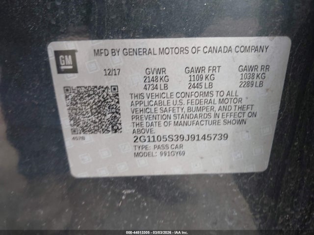 CHEVROLET IMPALA 1LT - 9