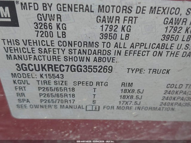 CHEVROLET SILVERADO 1500 2LT - 9