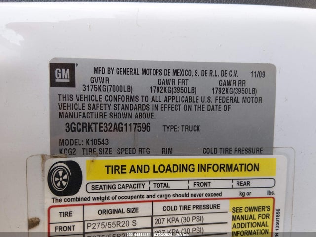 2010 Chevrolet SILVERADO 1500 LTZ 照片 9